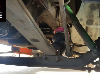 Рис. 4 Наши проекты: Пневмоподвеска на ﻿﻿ГАЗ (GAZ) Газель для комфорта - Этапы установки