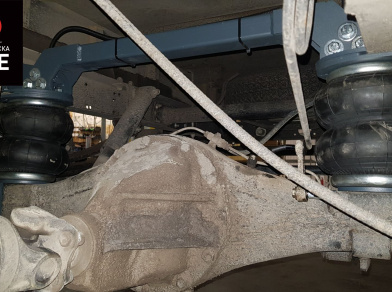 Рис. 8 Наши проекты: Пневмоподвеска на ﻿﻿ГАЗ (GAZ) Газель NEXT шасси - Этапы установки