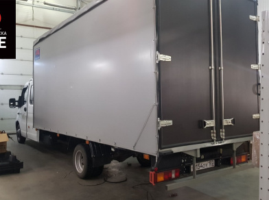 Рис. 10 Наши проекты: Пневмоподвеска на ﻿﻿ГАЗ (GAZ) Газель NEXT доработка пневмоподвески - Этапы установки