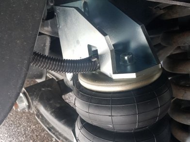 Рис. 5 Наши проекты: Пневмоподвеска на ﻿﻿ГАЗ (GAZ) Газель NEXT для грузоподъемности - Этапы установки