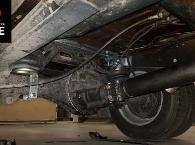 Рис. 13 Наши проекты: Пневмоподвеска на ﻿﻿ГАЗ (GAZ) Газель NEXT с ГБО - Этапы установки