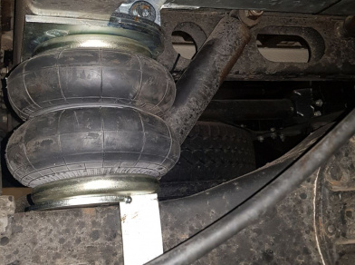 Рис. 17 Наши проекты: Пневмоподвеска на ﻿﻿ГАЗ (GAZ) Газель NEXT с ГБО - Этапы установки