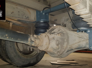 Рис. 14 Наши проекты: Пневмоподвеска на ﻿﻿ГАЗ (GAZ) Газон NEXT для грузоподъемности - Этапы установки