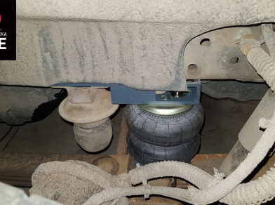 Рис. 25 Наши проекты: Пневмоподвеска на ﻿﻿ГАЗ (GAZ) Газон NEXT для грузоподъемности - Этапы установки