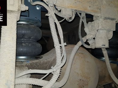Рис. 20 Наши проекты: Пневмоподвеска на ﻿﻿ГАЗ (GAZ) Газон NEXT для грузоподъемности - Этапы установки