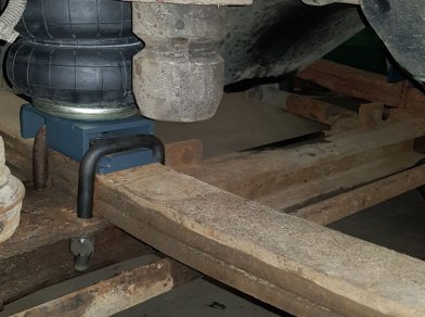 Рис. 5 Наши проекты: Пневмоподвеска на ﻿﻿ГАЗ (GAZ) Газон NEXT для грузоподъемности - Этапы установки