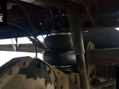 Рис. 4 Наши проекты: Установка пневмоподвески Iveco Daily 70c15