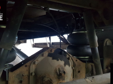 Рис. 3 Наши проекты: Установка пневмоподвески Iveco Daily 70c15