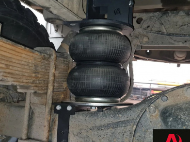 Рис. 3 Наши проекты: Установка пневмоподвески ГАЗон Садко NEXT 