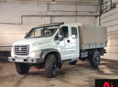 Рис. 1 Наши проекты: Установка пневмоподвески ГАЗон Садко NEXT 