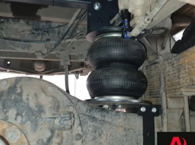 Рис. 4 Наши проекты: Установка пневмоподвески ГАЗон Садко NEXT 