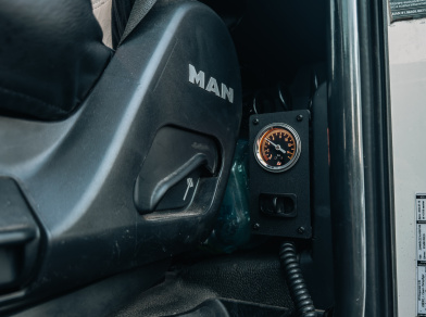 Рис. 4 Наши проекты: Пневмоподвеска на MAN TGX тягач