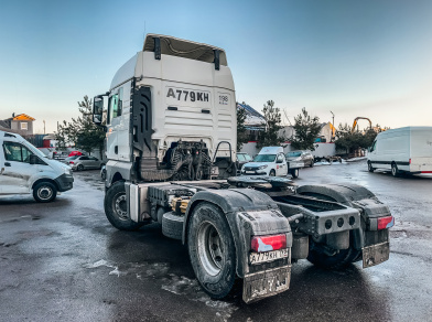 Рис. 2 Наши проекты: Пневмоподвеска на MAN TGX тягач