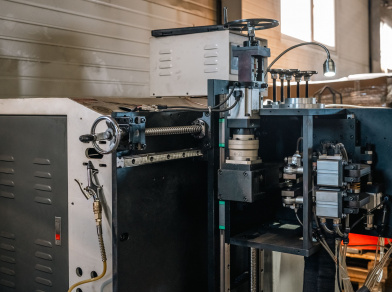 Рис. 12 Участок гибки колец