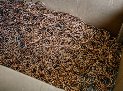 Рис. 3 Участок гибки колец