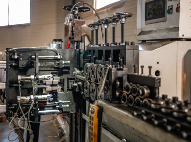 Рис. 13 Участок гибки колец