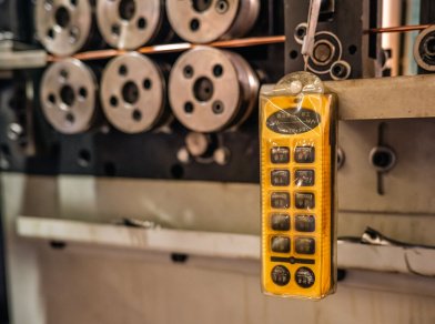 Рис. 11 Участок гибки колец