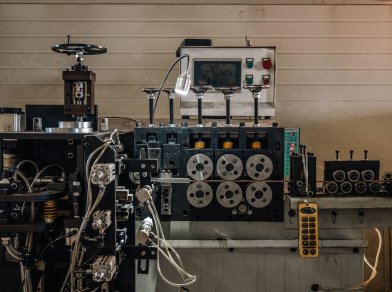 Рис. 4 Участок гибки колец