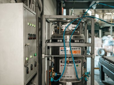 Рис. 6 Участок лазерной резки