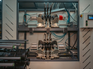 Рис. 10 Линия по производству пневмоподушек 