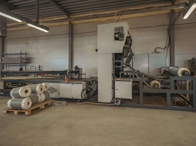 Рис. 2 Линия по производству пневмоподушек 