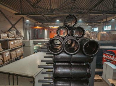 Рис. 7 Линия по производству пневмоподушек 