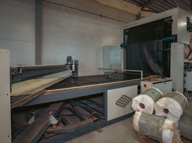 Рис. 3 Линия по производству пневмоподушек 