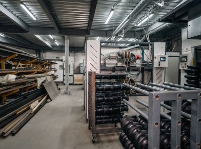 Рис. 8 Линия по производству пневмоподушек 