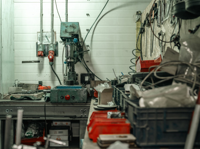 Рис. 3 Сварочный участок 