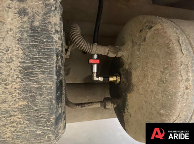 Рис. 9 Наши проекты: Пневмоподвеска на переднюю ось с системой управления на BAW Fenix