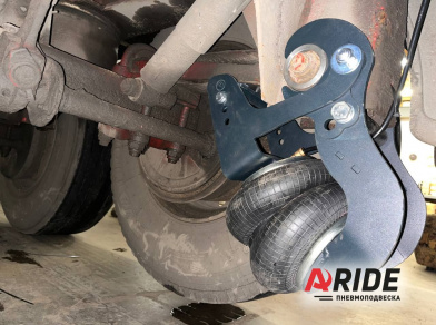 Рис. 5 Наши проекты: Установка механизма подъёмной оси BPW