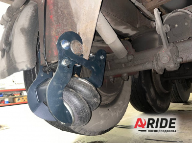 Рис. 4 Наши проекты: Установка механизма подъёмной оси BPW