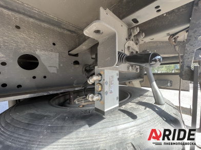 Рис. 7 Наши проекты: Подъёмная ось BPW на тормозных камерах 