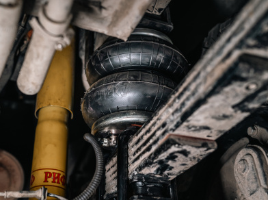 Рис. 5 Наши проекты: Пневмоподвеска на Changan Fengjing