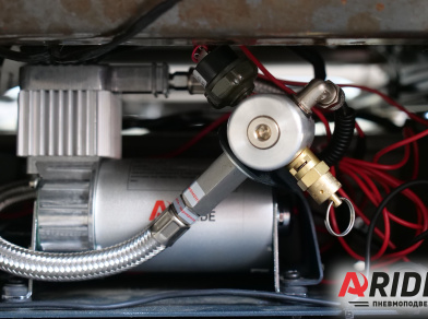 Рис. 6 Наши проекты: Пневмоподвеска на Chrysler Grand Voyager