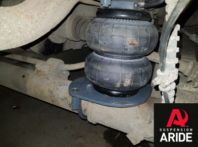 Рис. 6 Наши проекты: Пневмоподвеска на Chrysler Voyager - Этапы установки