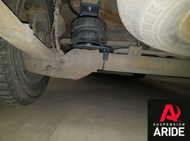 Рис. 2 Наши проекты: Пневмоподвеска на Chrysler Voyager - Этапы установки