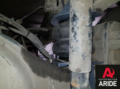 Рис. 5 Наши проекты: Пневмоподвеска на Daf 45.220 - Этапы установки