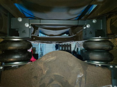 Рис. 3 Наши проекты: Пневмоподвеска на ГАЗ 53 в Набережных Челнах