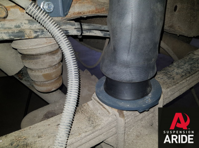 Рис. 5 Наши проекты: Пневмоподвеска на GMC Savanna - Этапы установки