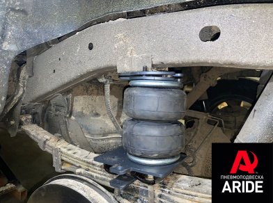 Рис. 4 Наши проекты: Установка пневмоподвески на Great Wall Poer