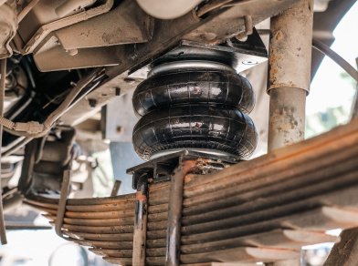 Рис. 5 Наши проекты: Пневмоподвеска на HINO Ranger