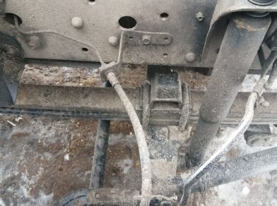 Рис. 6 Наши проекты: Пневмоподвеска на ﻿HINO Ranger - Этапы установки