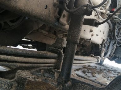 Рис. 4 Наши проекты: Пневмоподвеска на ﻿HINO Ranger - Этапы установки