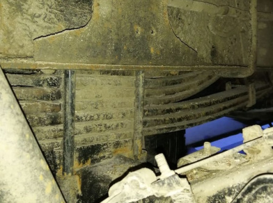 Рис. 10 Наши проекты: Пневмоподвеска на ﻿HINO Ranger - Этапы установки