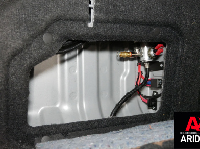 Рис. 5 Наши проекты: Пневмоподвеска на заднюю ось ISUZU D-MAX