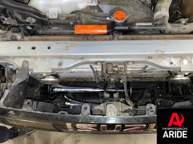 Рис. 8 Наши проекты: Пневмоподвеска на заднюю ось ISUZU D-MAX