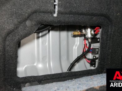 Рис. 5 Наши проекты: Пневмоподвеска на заднюю ось ISUZU D-MAX