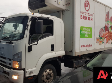 Рис. 1 Наши проекты: Пневмоподвеска на ﻿Isuzu Forward в дополнение к рессорам