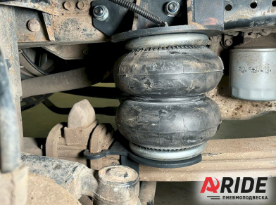 Рис. 3 Наши проекты: Проект установки пневмоподвески на Isuzu Forward